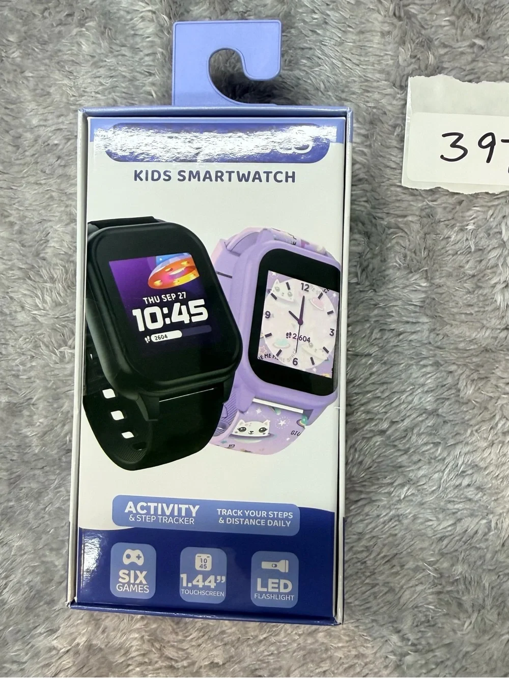 Playzoom 4 GO Kids Smartwatch - Purple Strap with Pink Case